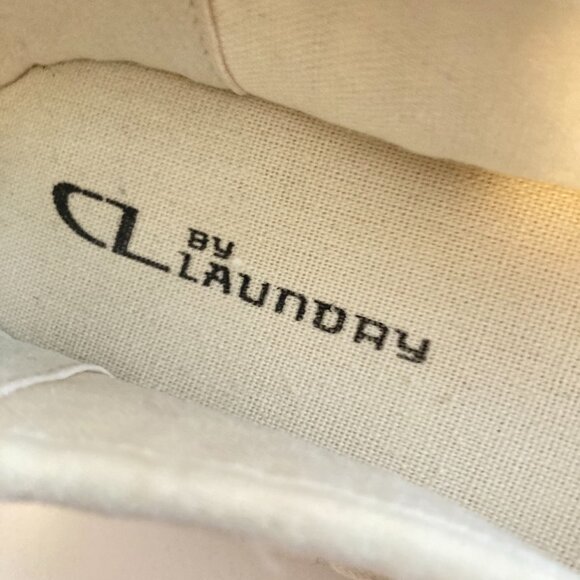 CL by Laundry Mary Jane Ballet Espadrille Flats Size 8W - Picture 5 of 7